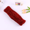 DIY Children Education Toy 30cm Single Color Chenille Stems glitter Pipe Cleaner For Art